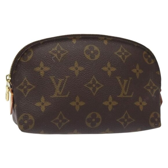 LOUIS VUITTON Monogram Pochette Cosmetic PM Pouch M43998 LV Auth 128903 - Picture 1 of 15